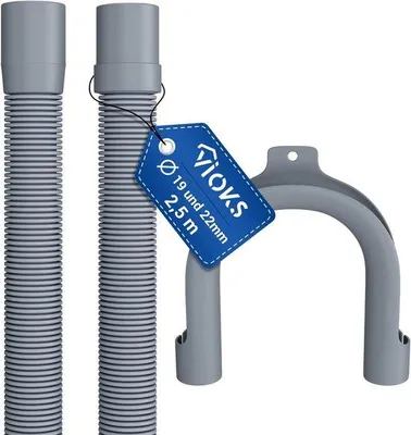 Productafbeelding van Universele Afvoerslang voor Wasmachine en Vaatwasser 2,5 meter