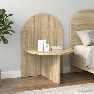 Immagine prodotto di vidaXL Comodino in rovere Sonoma 48 x 49 x 65 cm in materiale derivato dal legno