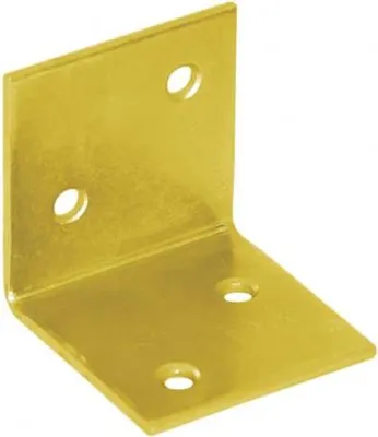 Produktbild von 50x Breitwinkel gleichschenklig 40x40x40mm Winkelverbinder Stuhlwinkel