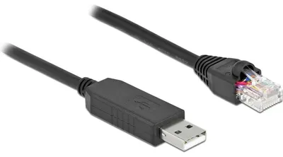 Immagine prodotto di Adattatore seriale Delock - USB (maschio) a RJ-45 (maschio)