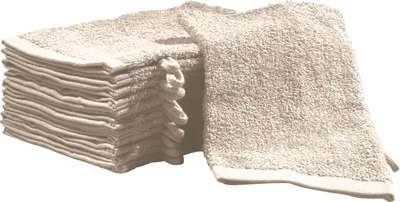 Produktbild von REDBEST Waschhandschuh Oceanside" 12er-Pack beige 16x21 cm"