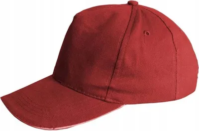 Produktbild von Rote verstellbare Baseballkappe