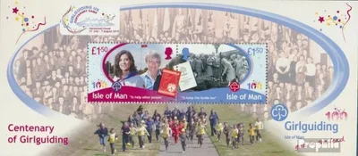 Produktbild von Briefmarken GB - Isle of Man 2010 Mi Block71I (kompl.Ausg.) postfrisch Pfadfinderinnen