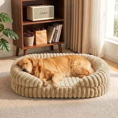 Image de Lit orthopédique pour chiens, taille XXL, en mousse à mémoire de forme