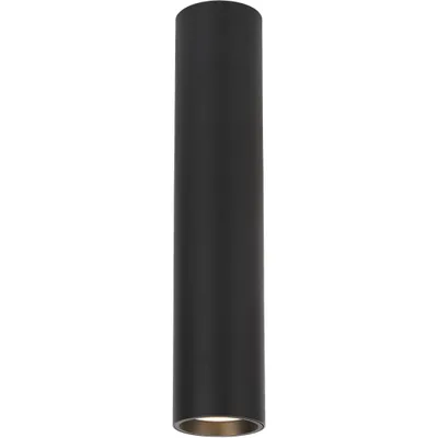 Produktbild von Deckenstrahler schwarz rund 30 cm 1xGU10 8W Genesis Milagro
