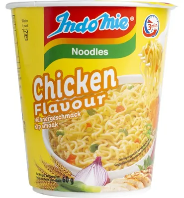 Zdjęcie produktu dla Indo Mie Makaron instant o smaku kurczaka 60g kubek