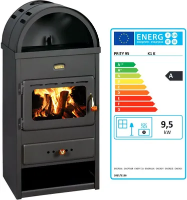 Image de EEK A - Poêle à bois Prity K1 K - 9.5 kW