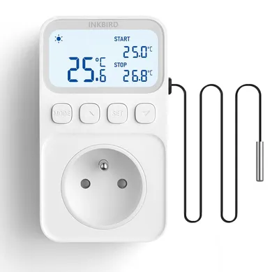 Produktbild von Temperaturregler mit Sensor und Timerfunktion