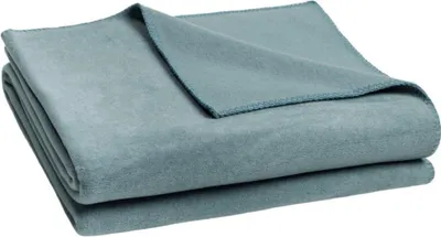Produktbild von Zoeppritz Plaid Soft-Fleece Farbe denim Größe 110x160