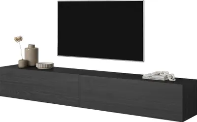 Produktbild von Selsey BISIRA TV-Möbel 200 cm Esche Schwarz