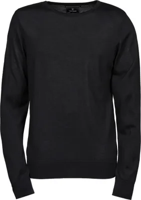 Produktbild von Tee Jays 6000 | Herren Crew Neck Sweater / Pullover - Farbe: Black - Größe: XL