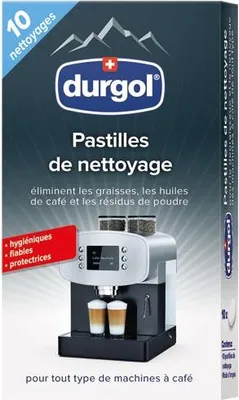 Image de Pack De 10 Pastilles De Nettoyage Machine à Café - Durgol