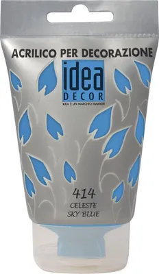 Immagine prodotto di Maimeri Idea Decor Vernice acrilica Blu cielo 110 ml 1 pz