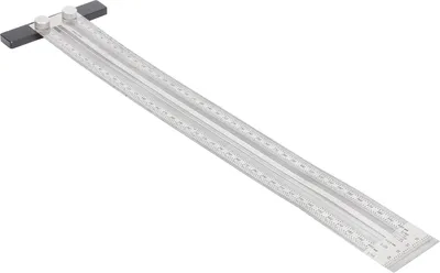 Obrázek produktu pro Nerezové pravítko s děrovanou stupnicí, přesný rýsovací nástroj pro truhláře, 400 mm