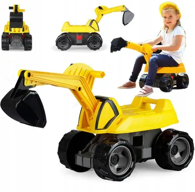 Produktbild von LENA XXL Bagger Kinderfahrzeug mit beweglicher Schaufel