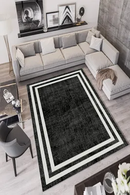 Produktbild von Conceptum Hypnose, W837- W837 HFT, Schwarz, Teppich, 80 x 120 cm, 100% POLYESTER