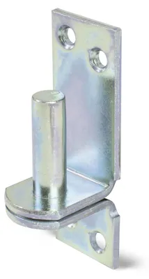 Produktbild von Alberts Kloben auf Platte | DI-Haken | galvanisch verzinkt, dickschichtpassiviert | Dornmaß Ø13 mm | Platte 100 x 35 mm | 10er Set