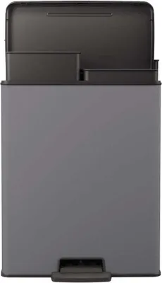 Obrázek produktu pro Odpadkový koš Curver Decobin Duo 26+26L Cool Grey
