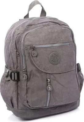 Produktbild von Bag Street Damen und Herren Rucksack Leicht Stadtrucksack Sport Freizeit Nylon Grau