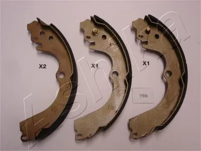 Produktbild von ASHIKA Bremsbackensatz Trommelbremse Hinten für SUBARU FORESTER (SG) 55-07-798
