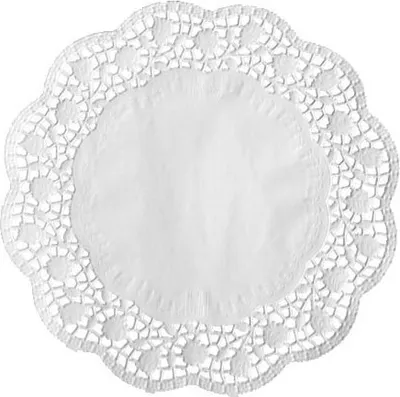 Produktbild von Papstar Tortenspitzen rund Ø 32 cm weiß, 20 x 100 Stück