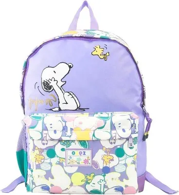 Produktbild von Schulranzen für Jungen - Schule und Freizeit - Großes Hauptfach - 42 cm Höhe - Lila