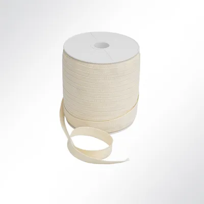 Produktbild von Lysel® Acryl Einfassband für Taschen o. Sonnensegel (B) 25mm in vanille VE 5m
