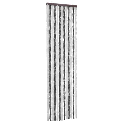 Image de Moustiquaire Gris et blanc 56 x 185 cm Chenille