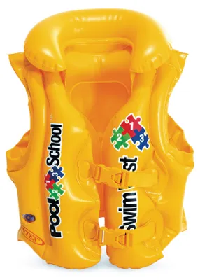 Zdjęcie produktu dla Intex Deluxe Swim Vest Pool School Step 2, Żółty, Kamizelka do pływania, Obraz, Winyl, 3 lat(a), 6 lat(a)