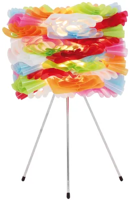 Image de Näve 3076261 Lampe de table ; Couleur : chrome / multicolore