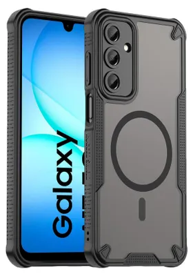 Produktbild von Defender Hülle für Samsung Galaxy A17 5G Schutzhülle Matt Schwarz Magsafe Backcover Handy Case