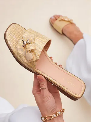 Produktbild von Royalfashion Damen-Strohsandalen Aurelia, Größe 37