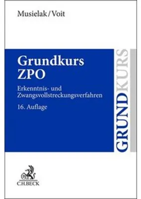 Produktbild von Grundkurs ZPO