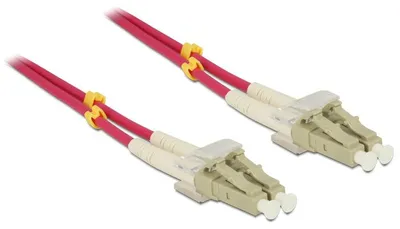 Image de DELOCK LWL Patchkabel LC -> LC 2.00m Multimode Duplex OM4
