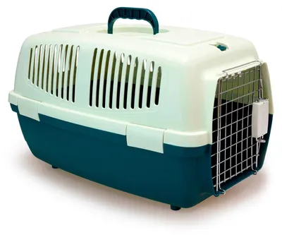 Transportbox für Haustiere, 54x36x33 cm, Kunststoff