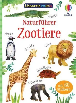 Produktbild von Usborne Minis Naturführer: Zootiere