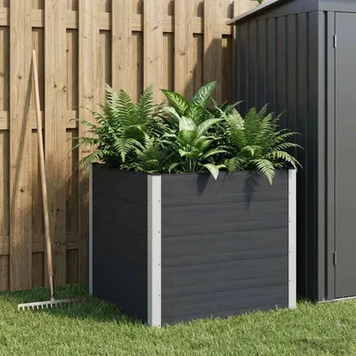 Immagine prodotto di Maison Exclusive - Aiuola rialzata nera 100 x 100 x 91 cm