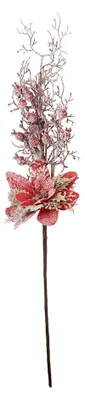 Produktbild von Clayre & Eef Weihnachtsdekoration 11x6x60 cm Rot Kunststoff
