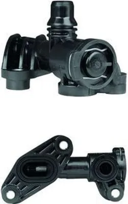 Produktbild von Thermostat Ölkühlung Öffnungstemperatur 93 °C mit Dichtung MAHLE für u.a. BMW X5