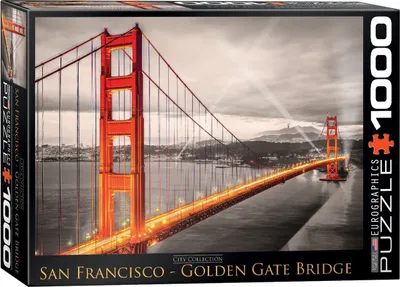 Produktbild von 1000 Teile Puzzle Golden Gate Brücke San Francisco