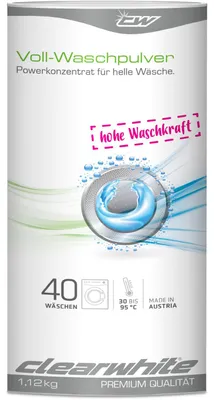 Obrázok produktu pre Clearwhite plný prací prášok so sviežou vôňou