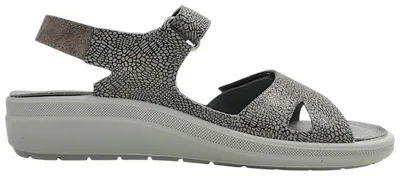 Imagen del producto de Rohde Rivella Damenschuhe Hausschuhe Sandale Grau Freizeit
