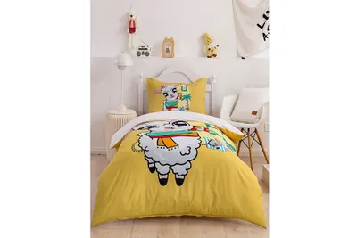 Immagine prodotto di Lino incluso Fumetto 200x230 cm - Pecora