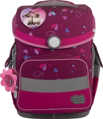 Produktbild von School Mood Timeless Pro Klara (Häschen), 7-tlg. Schulranzenset
