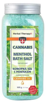 Obrázek produktu pro Konopná koupelová sůl s Mentolem 900 g