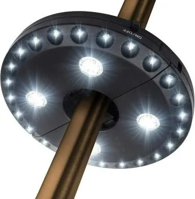 Obrázek produktu pro LED osvětlení slunečníku osvětlení slunečníku se 3 režimy napájení na baterie pro zahradní párty