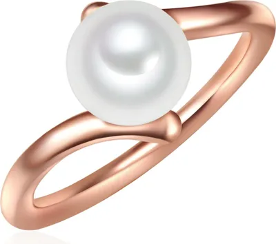 Produktbild von Valero Pearls Ring Sterling Silber Süßwasser-Zuchtperle 50100035 54