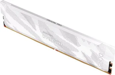 Obrázok produktu pre Pamäť Gamer DDR5 Crucial Pro OC, 16 GB DDR5-6400, UDIMM CL32, biely chladič