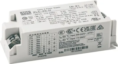 Produktbild von MEANWELL XLC-40-H-N AC-DC-LED-Netzteil CP 40W  nicht dimmbar
