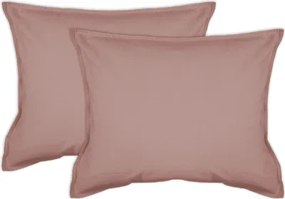 Produktbild von jilda-tex Kissenbezug Lissabon - (2x 50x50cm) Altrosa